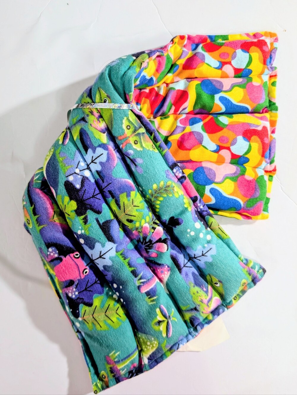 Rice Bag, Therapeutic Heating/Cooling Rice Bag, Frogs